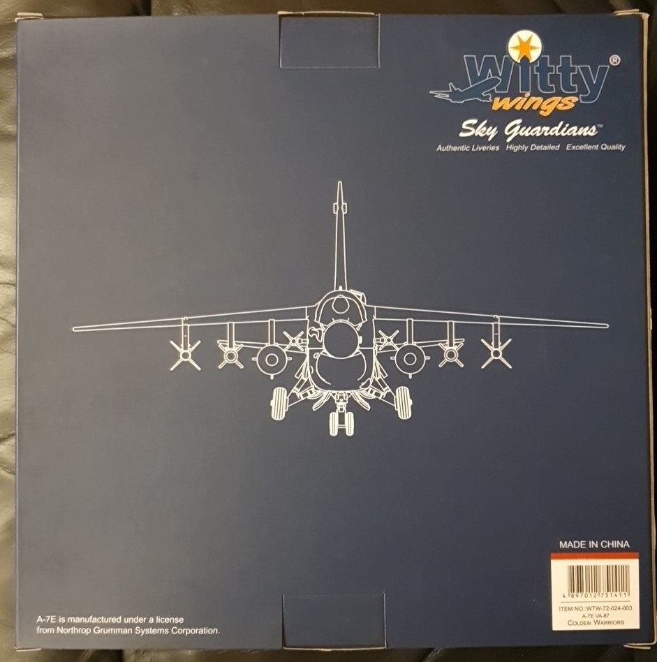Sky Guardians/Witty Wings Aviation A-7E VA-87 Golden Warriors WTW-72-024-003