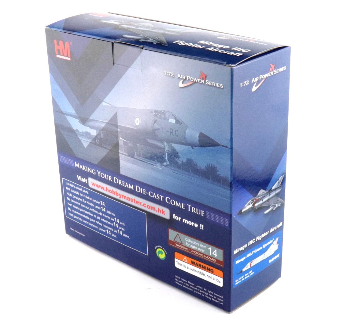 Hobby Master 1:72 IDF Dassault-Breguet Mirage IIICJ Fighter, HA9805