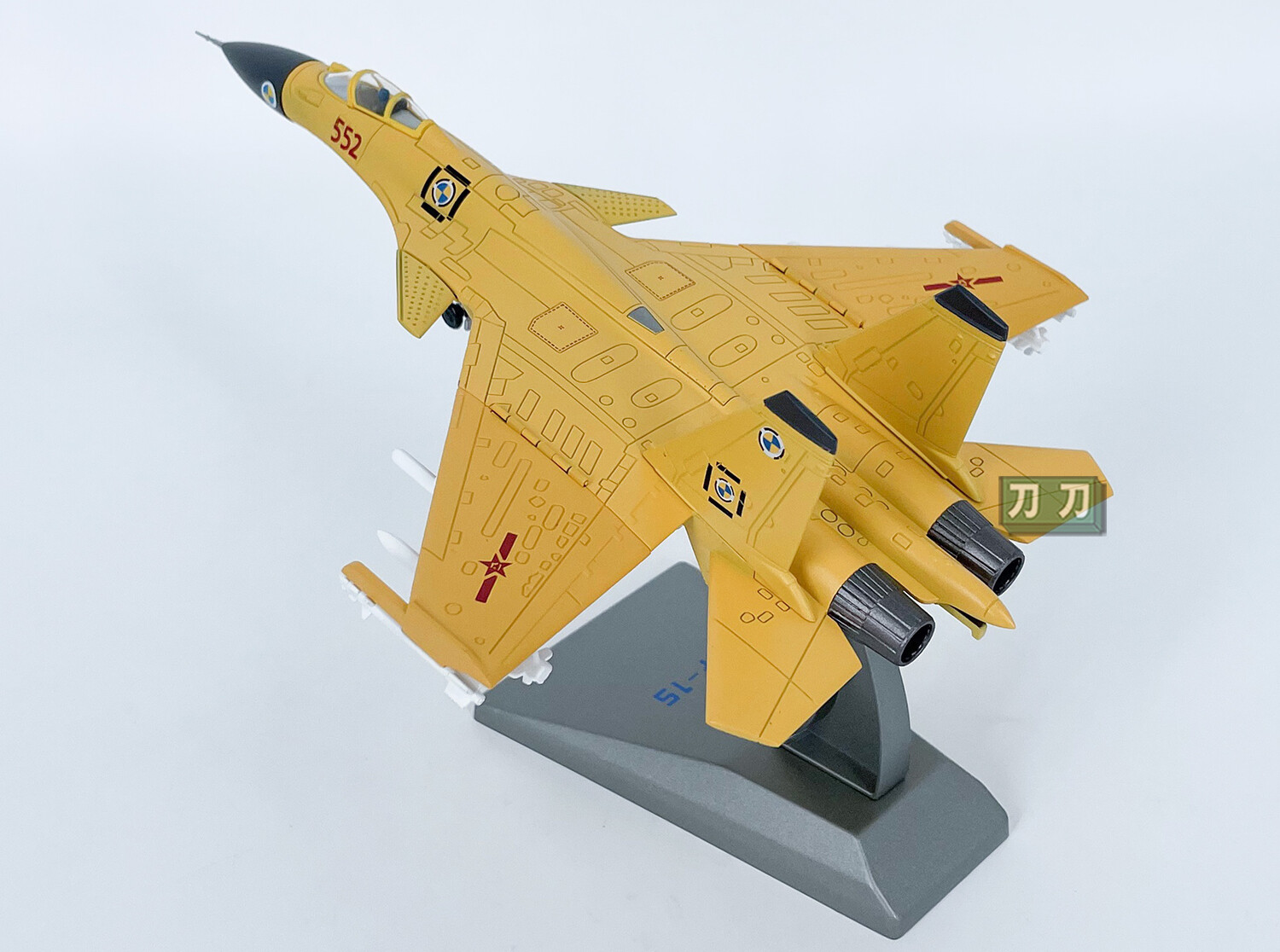 1:100 21CM AVIC China J-15 Fighter Plane Diecast Military Aircraft Model