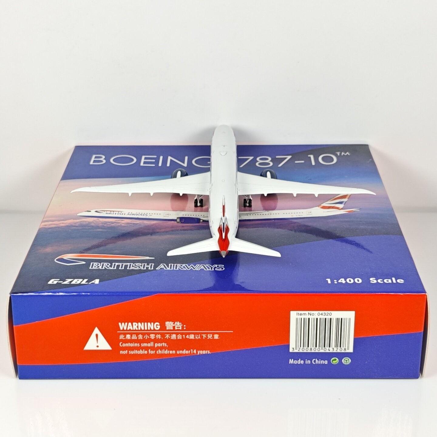 Phoenix 1:400 British Airways B787-10 G-ZBLA Alloy Diecast Aircraft Model