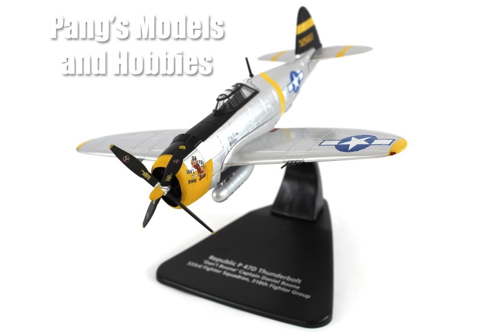 Republic P-47 P-47D Thunderbolt “Dan’l Boone” 1/72 Scale Diecast Model – Oxford