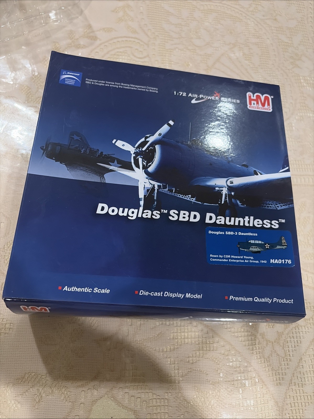 Hobby Master Douglas SBD Dauntless 1/72 Scale Diecast Model HA0176