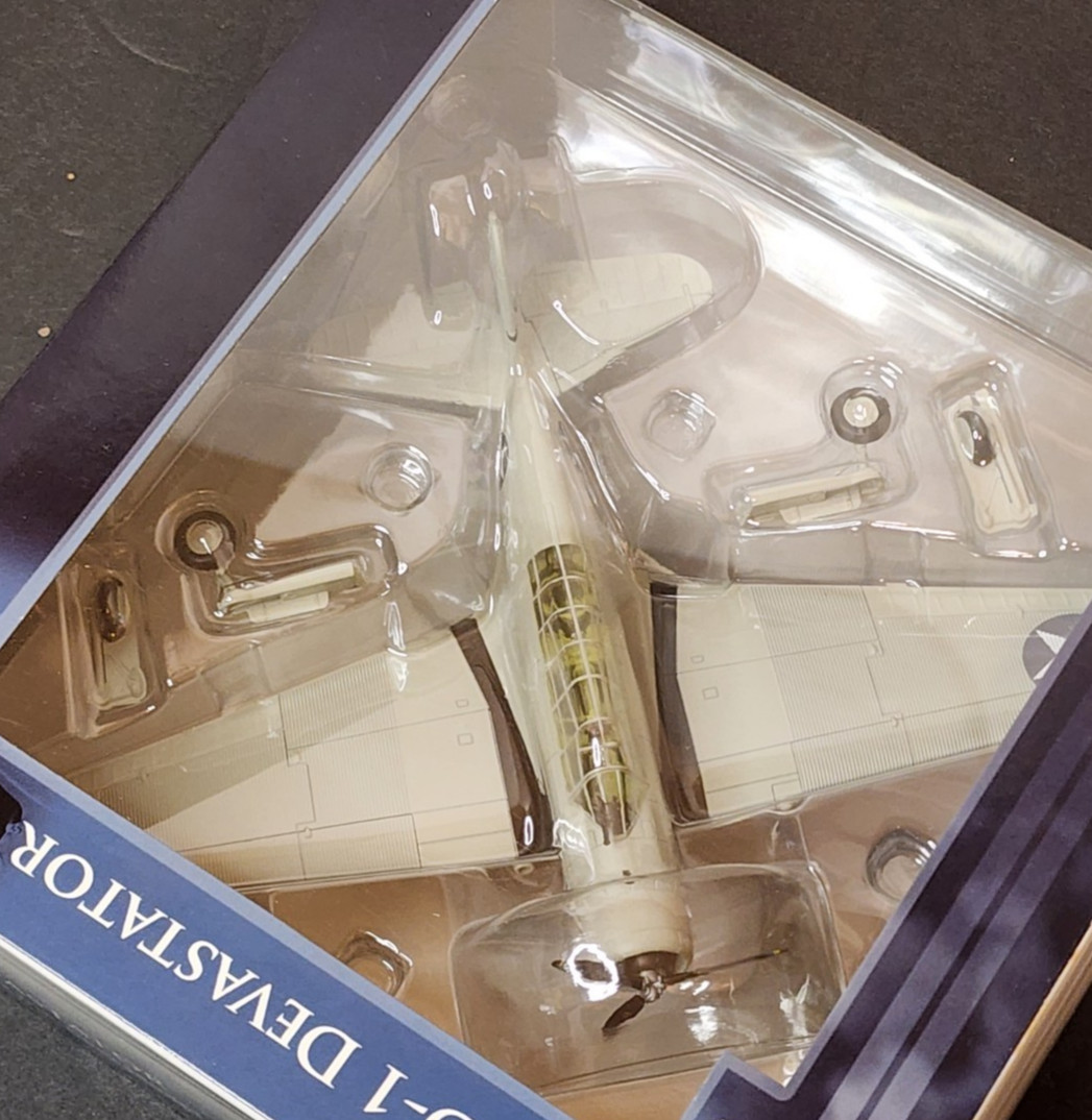 SKYMAX TBD-1 DEVASTATOR USS ENTERPRISE 1:72 SCALE DIECAST PLANE SM8005 NOB VT-6