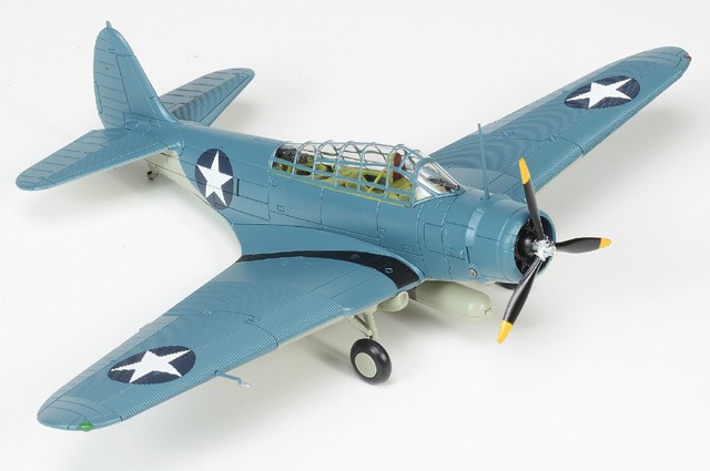 SkyMax 1/72 TBD-1 Devastator Airplane Black 1 USN VT-6