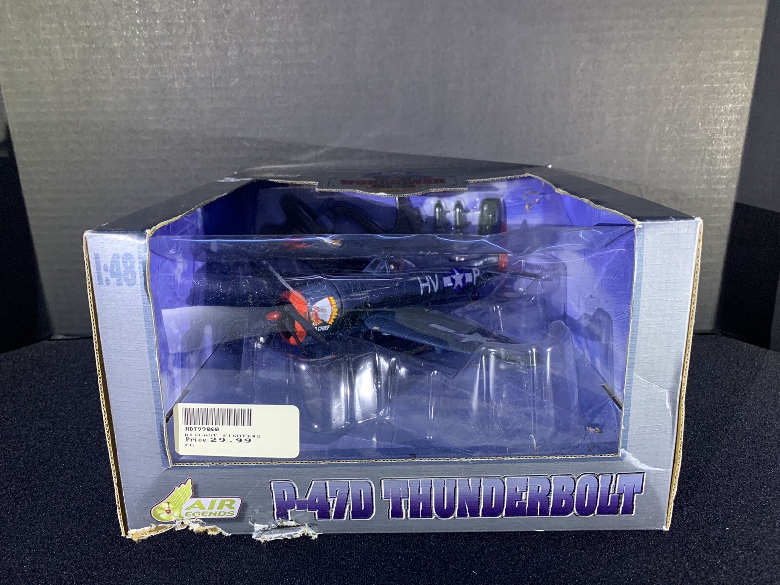 P-47D Thunderbolt Diecast 1/48 No.99048 ( Please Read )