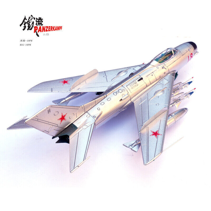 PANZERKAMPF 1/72 Soviet Mikoyan supersonic MIG-19PM Finished Aircraft Model New