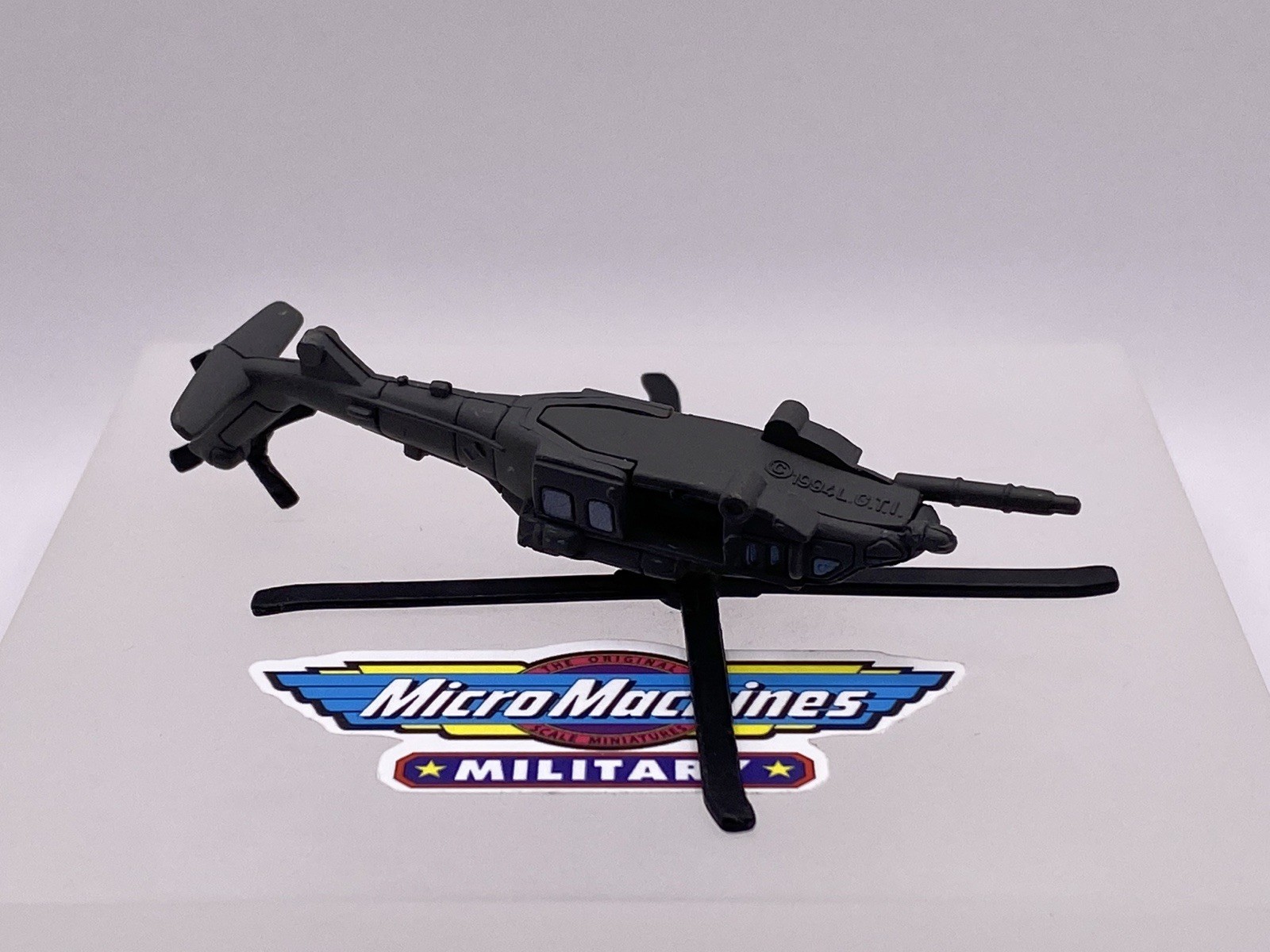 Micro Machines Military UH-60 Blackhawk Helicopter Galoob LGTI RARE