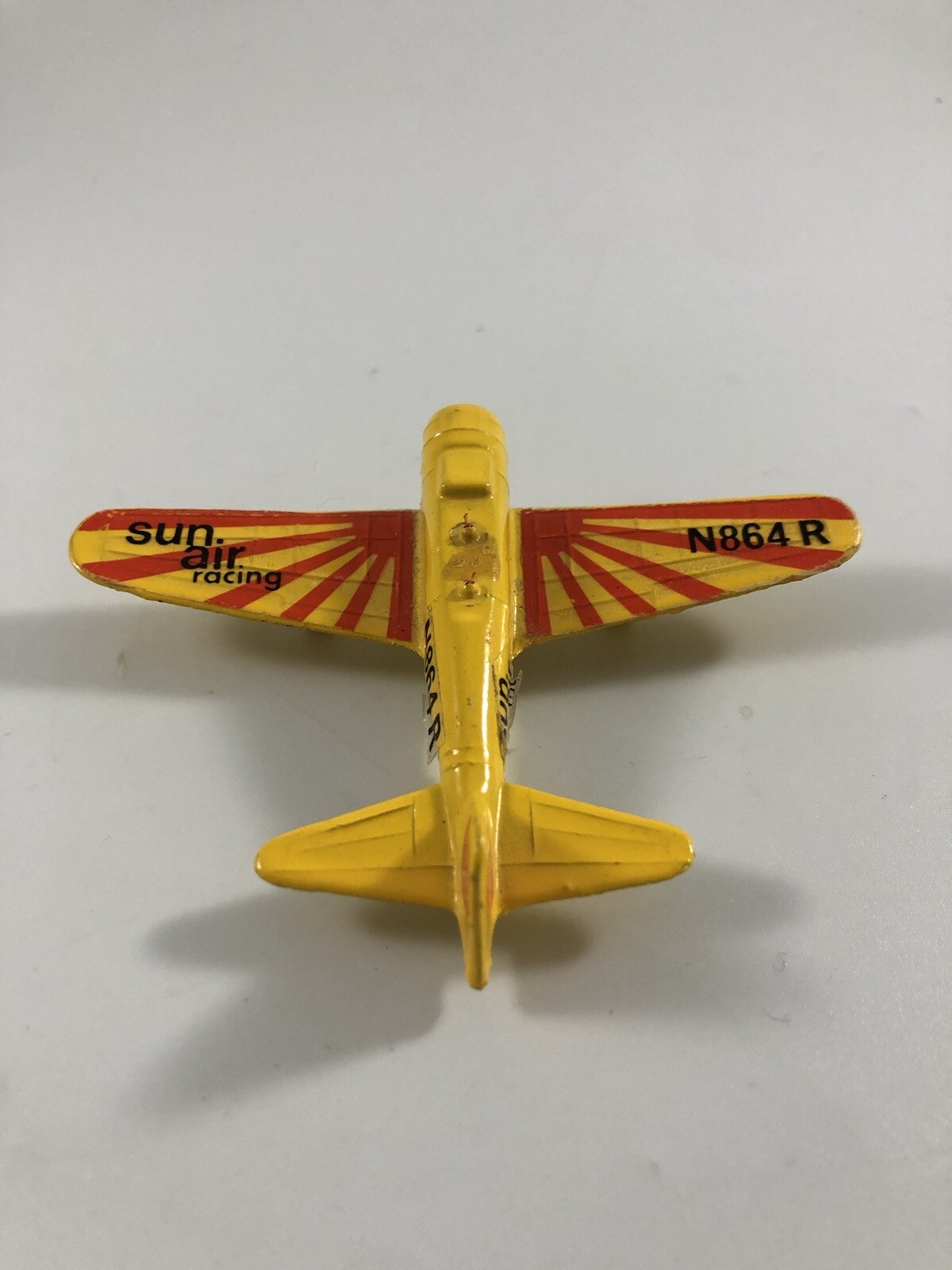 Zylmax Zero Sun Air Racing Die Cast Plane A114 N864R Hong Kong F73