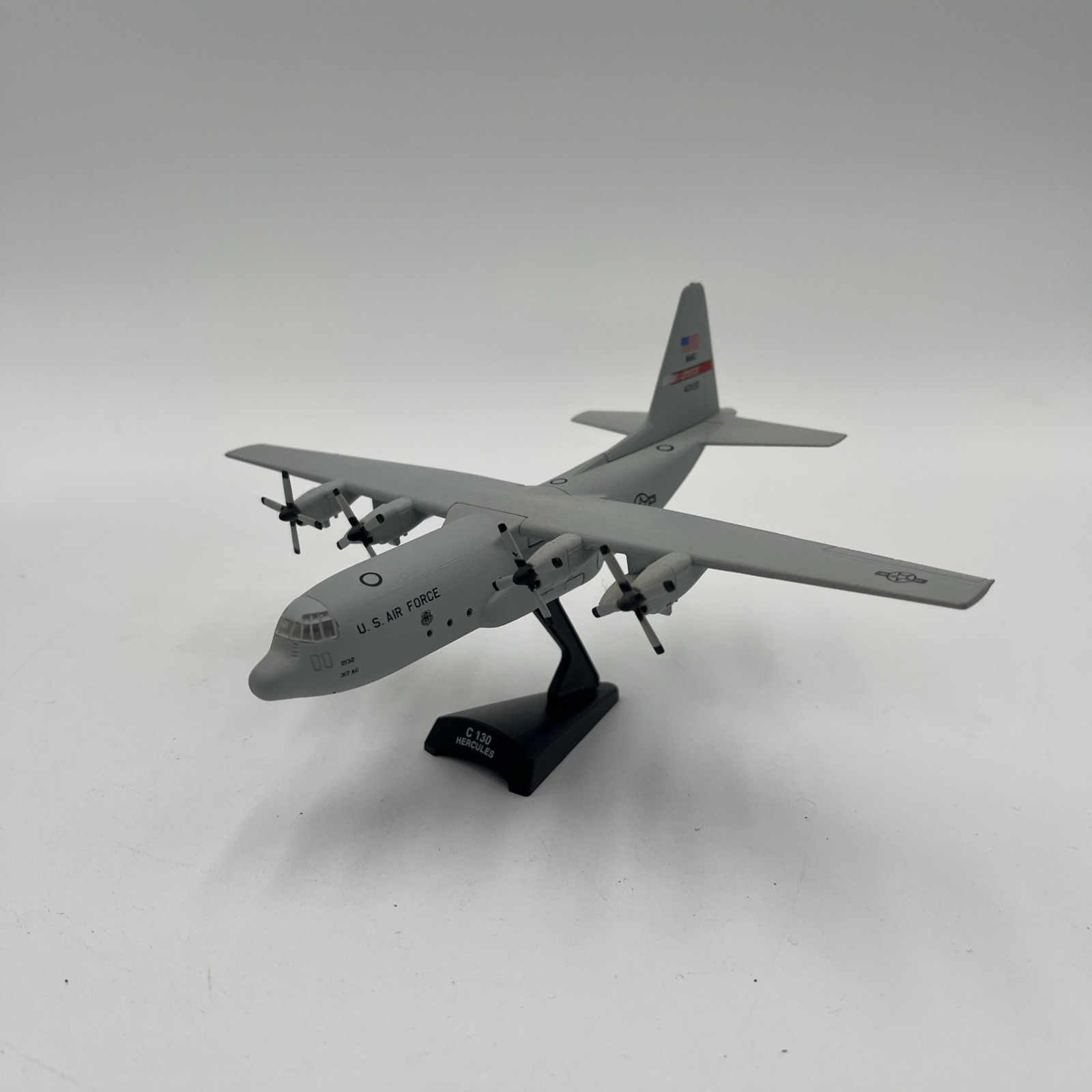 Postage Stamp Planes Model Power No. 5330 C-130 USAF Transport 1:100 Scale Model