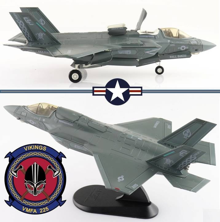 Hobby Master 1/72 HA4620 F-35B Lightning II USMC VMFA-225 Vikings, Arizona