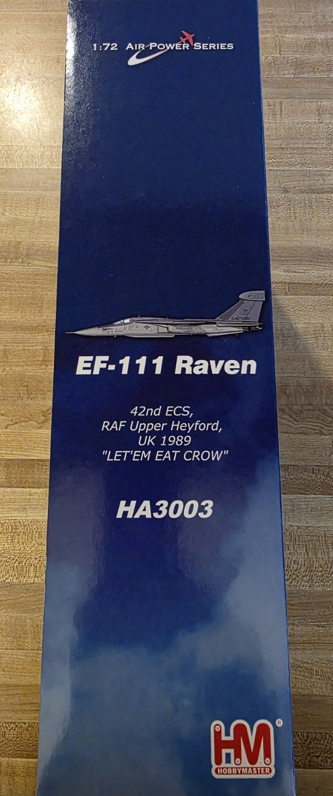 Hobby Master (HA3003) EF-111 Raven (“Let’em Eat Crow”), BRAND NEW, UNOPENED