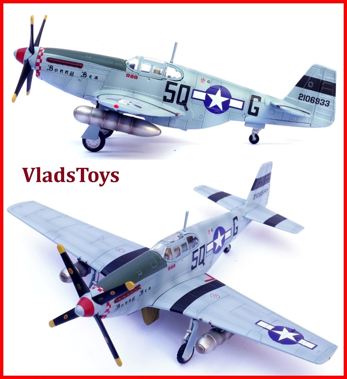 Legion 1/72 P-51B Mustang “Bonny Bea” Capt. Lee “Dutch” Eisenhart 14606LC