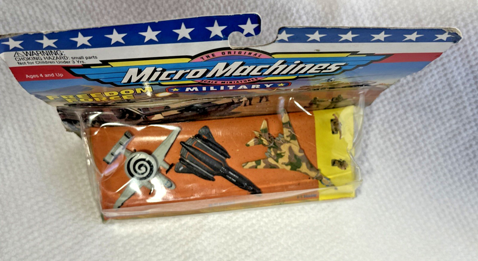 Micro Machines Military Freedom Force #3 Sky Fox Squadron 1995 Galoob – Sealed