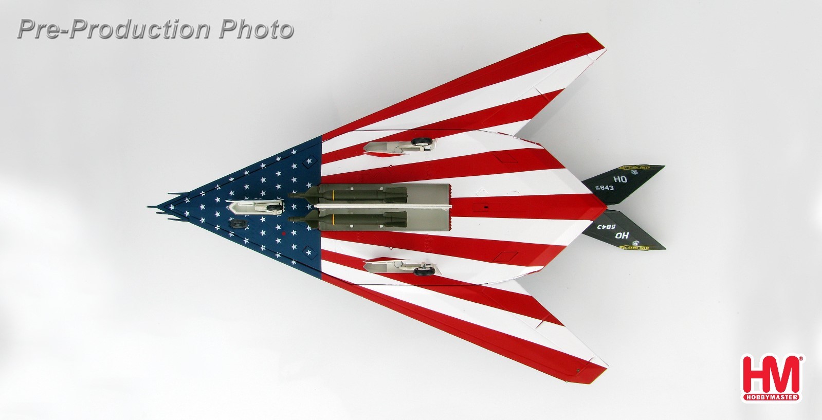 HOBBY MASTER 1:72 HA5802 LOCKHEED F-117A NIGHTHAWK “FAREWELL” 88-0843, 2008