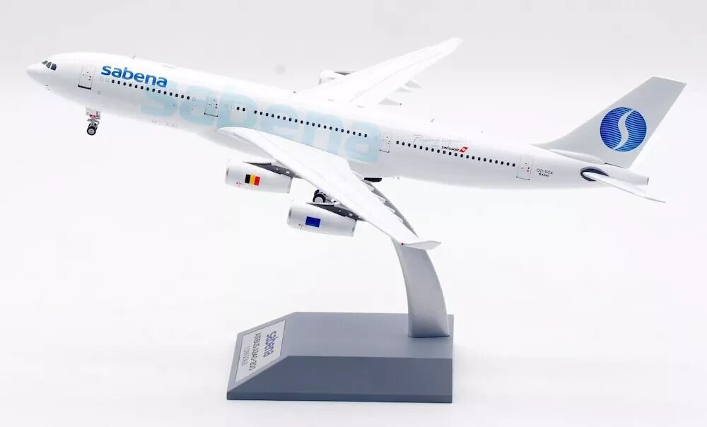 A340-211 SABENA LIMITED 100 MODELS REG: OO-SCX – INFLIGHT 200 IF342SB0324 1/200