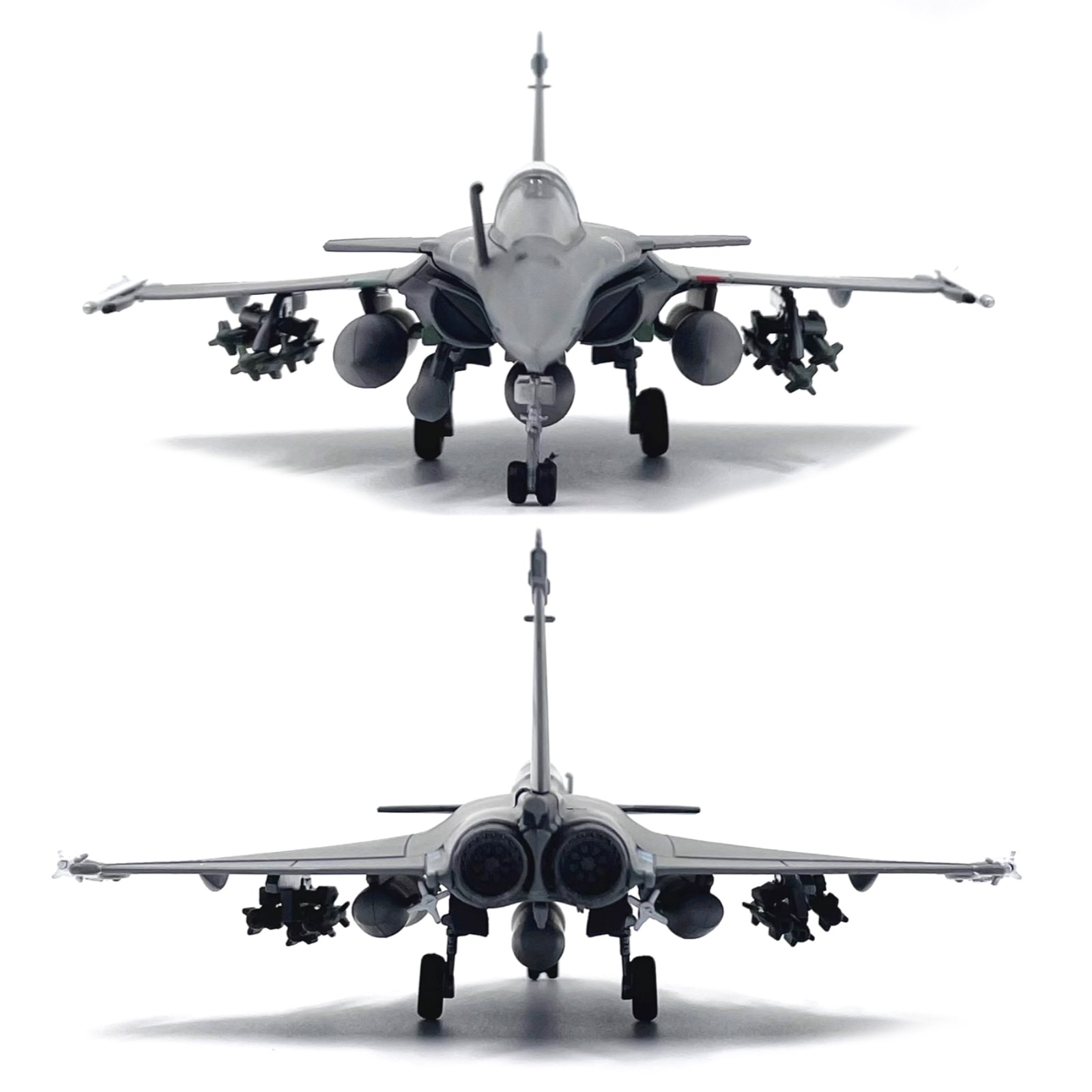 1/100 Diecast Alloy French Air Force Rafale C Libya War Fighter Finished Model
