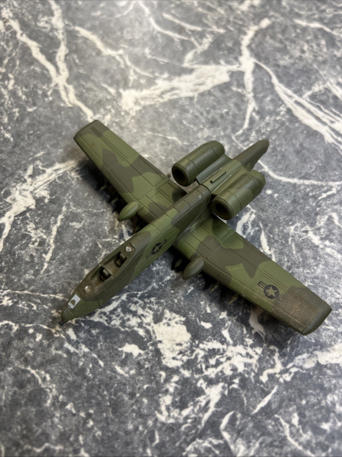 VINTAGE MODEL AIRCRAFT JET AIR FORCE TOY MILITARY DIECAST WW2 USA VIETNAM WAR