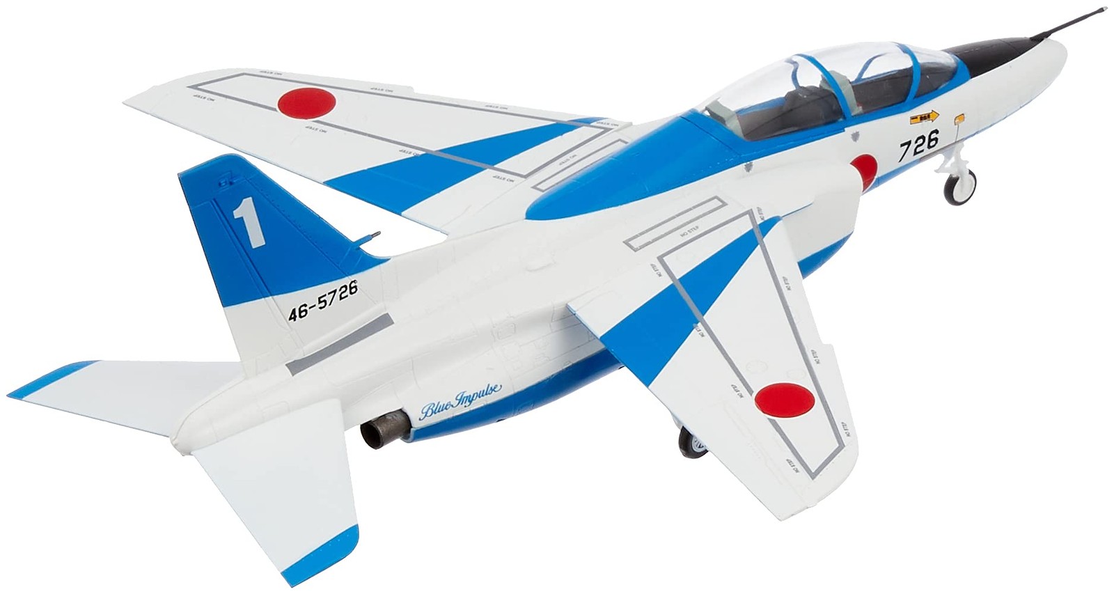 Doyusha 1/72 JASDF T-4 Blue Impulse Platinum Collection Aircraft Model