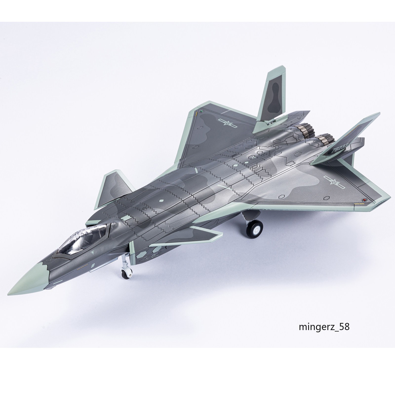 AF1 1/72 J20 J-20 Dragon Jet Fighter Finished Aircraft Model Figure Toys Gift