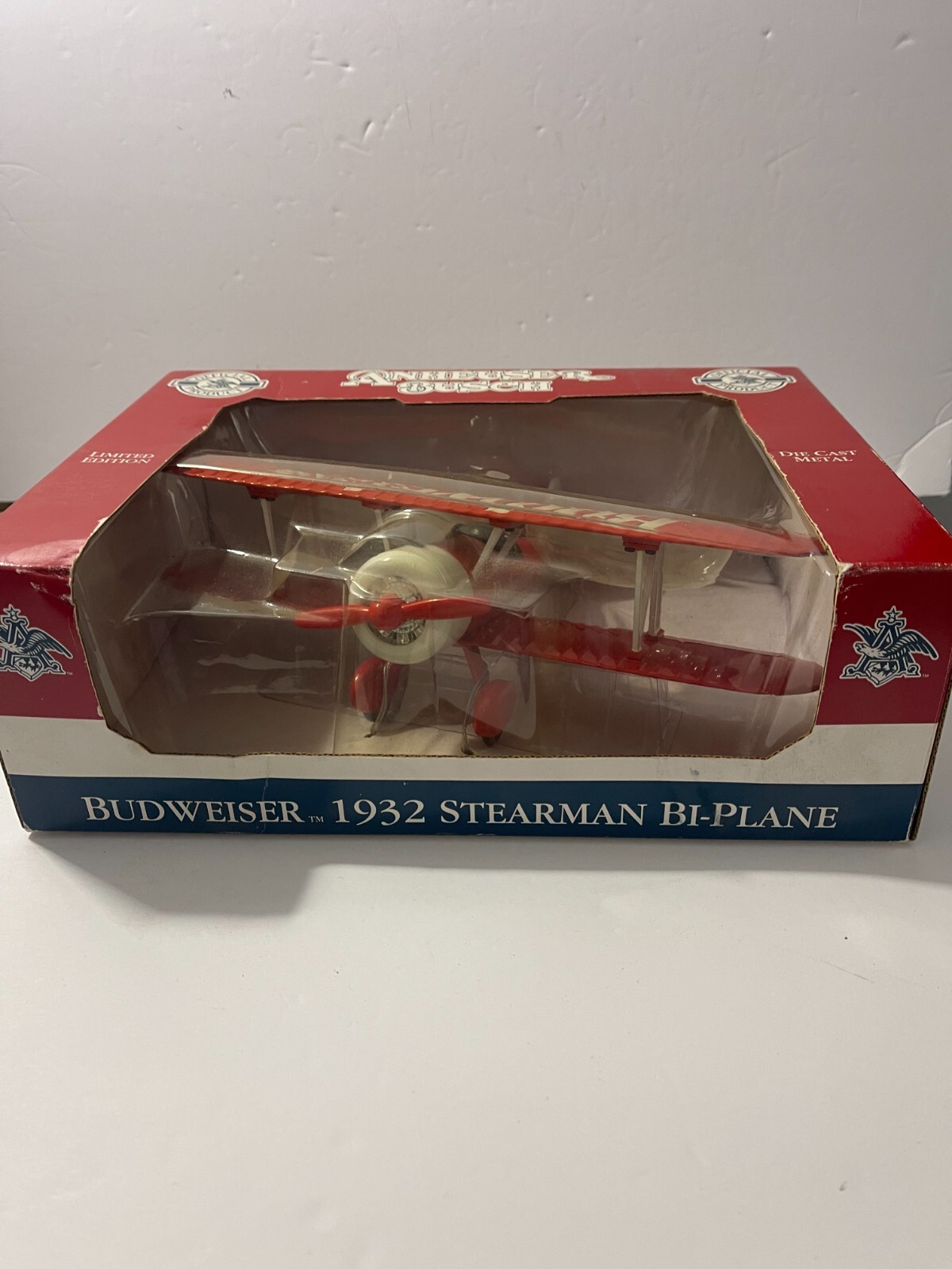 Liberty Classics 1932 Budweiser Stearman Bi-Plane Diecast Replica