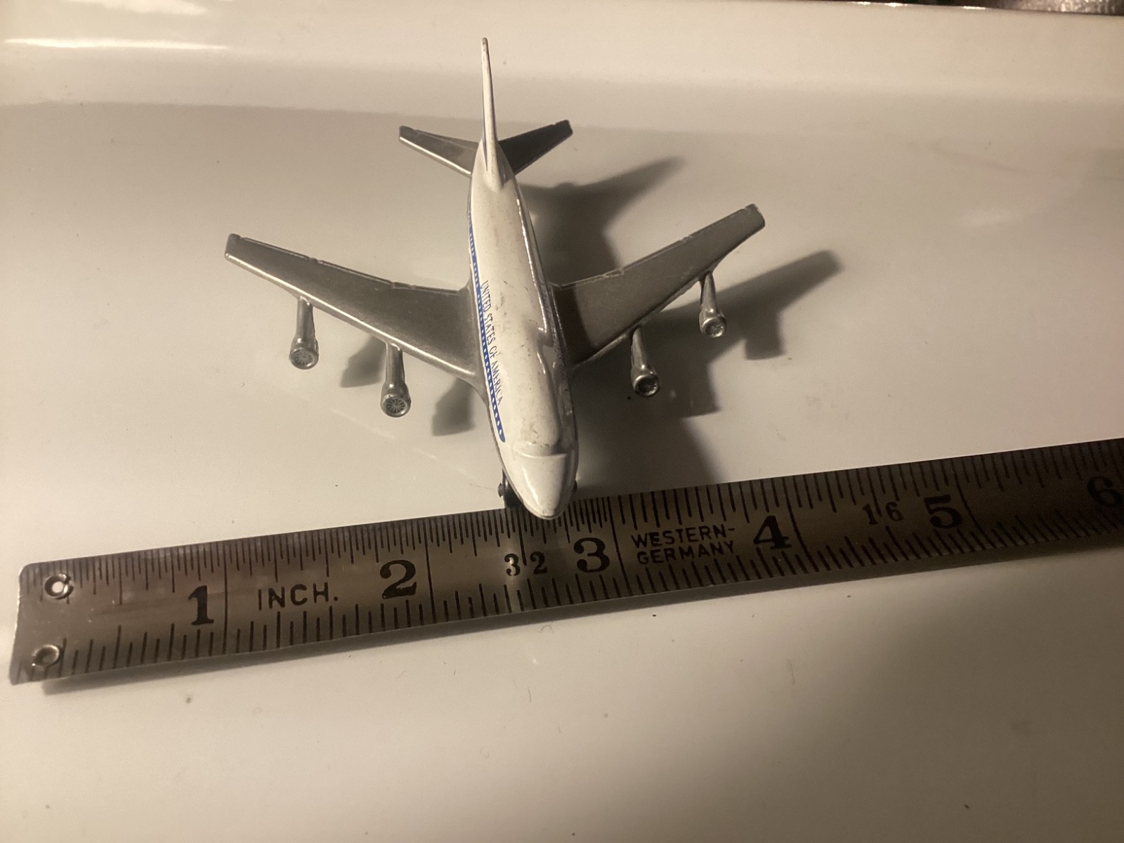 Vintage 1973 Matchbox Die Cast Sky Busters USA Boeing 747 SB-10 Air Force One