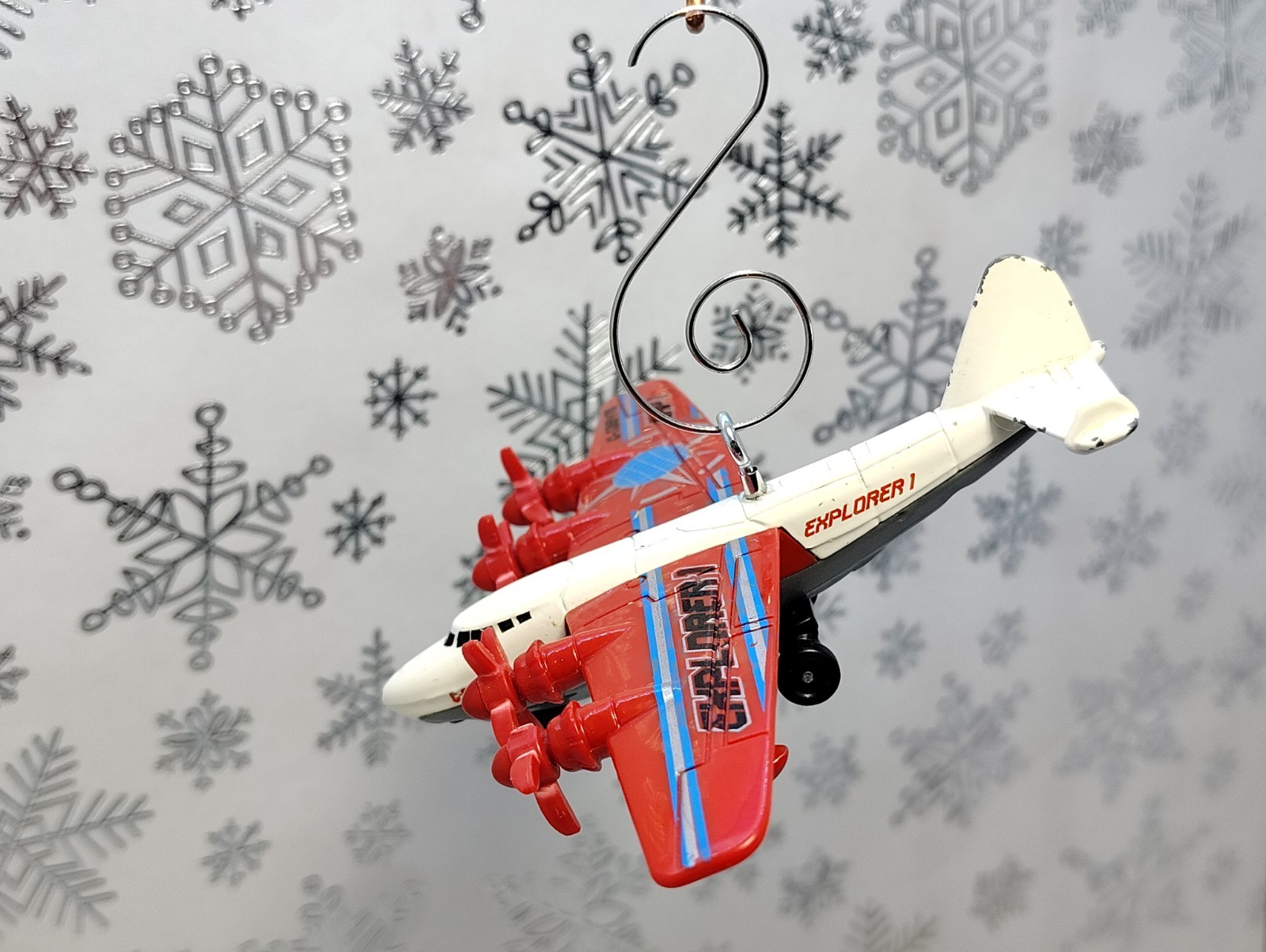 Skybusters Sea plane Custom Christmas Ornament Airplane Diecast Water Prop Plane