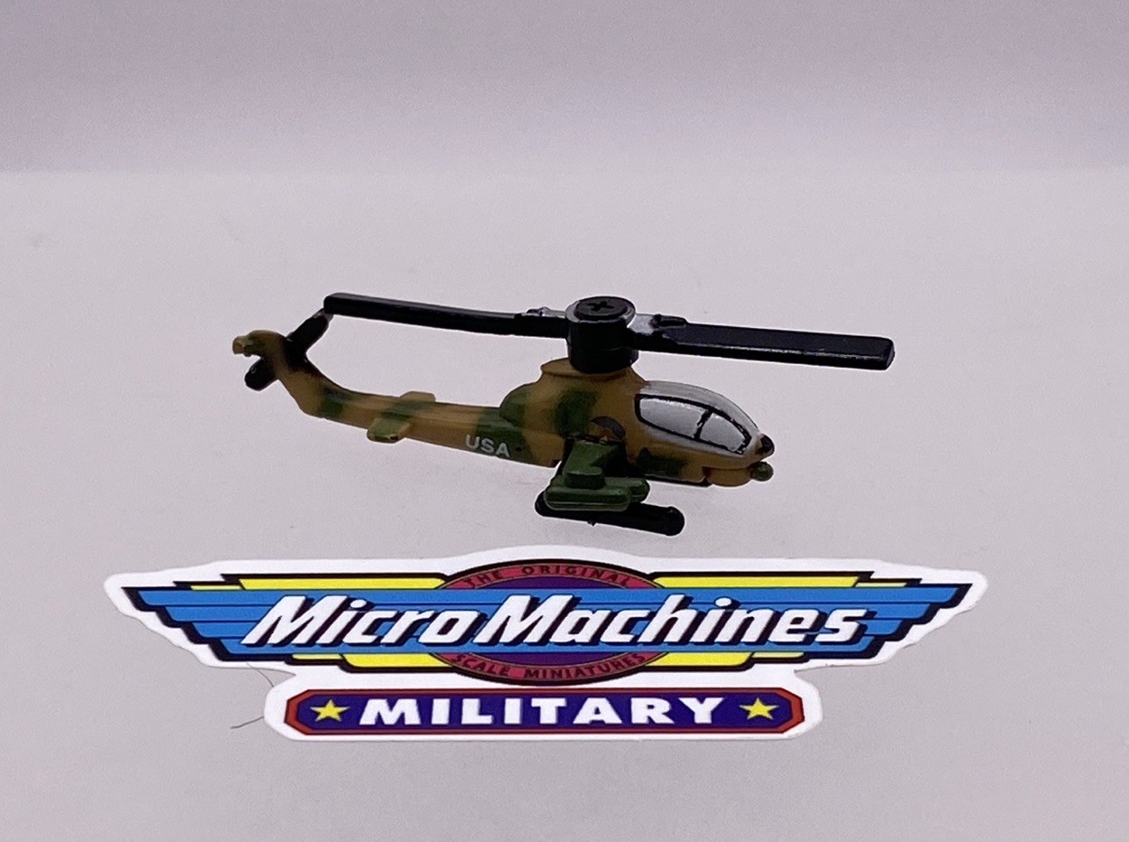 Micro Machines Military Mini AH-1 Cobra Helicopter Galoob LGTI