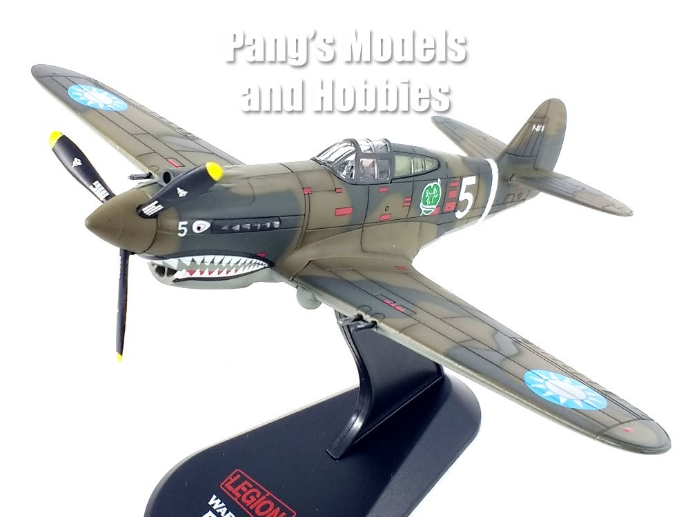 P-40 P-40B/C Warhawk “White 5” Flying Tigers – AVG 1/72 Scale Diecast Model