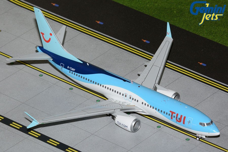 TUI Airways Boeing 737 MAX 8 G-TUMY G2TOM1389 Gemini Jets Scale 1:200 IN STOCK