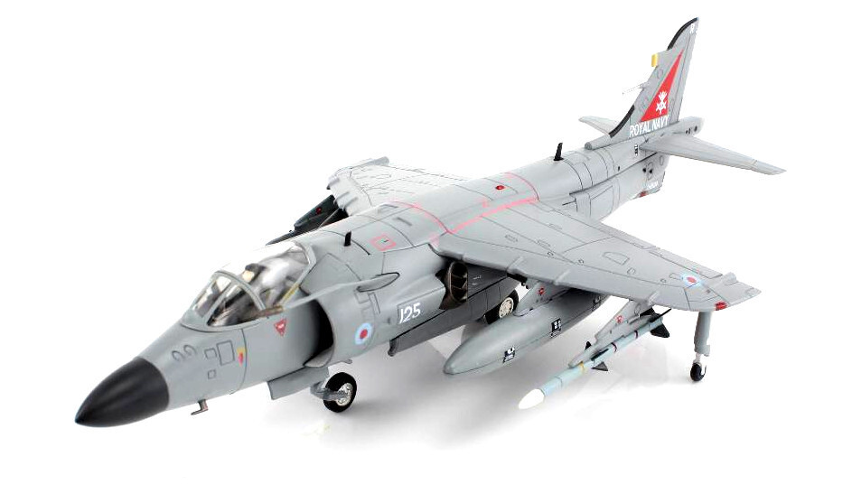 Hobby Master 1:72 Royal Navy Sea Harrier FA2 Jump Jet, HA4107