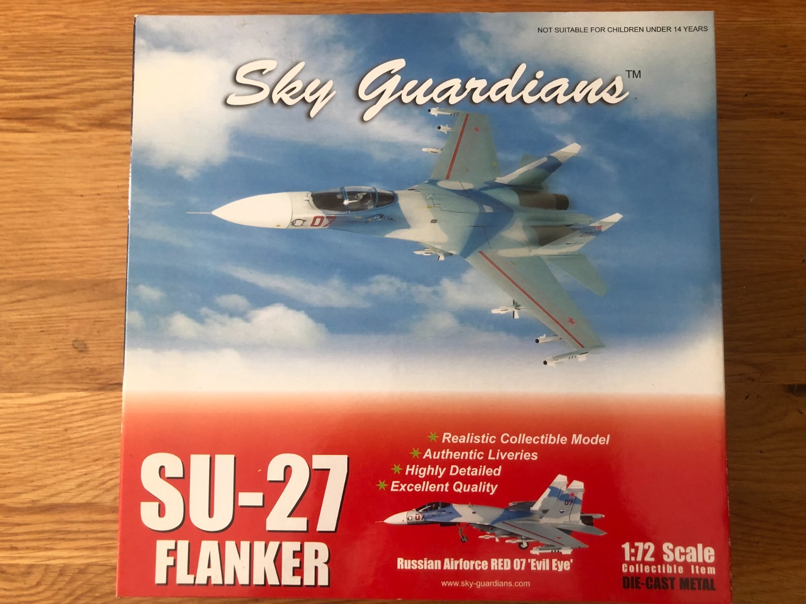 Witty Wings/Sky Guardians WTW72-014-005 Sukhoi Su-27 Flanker