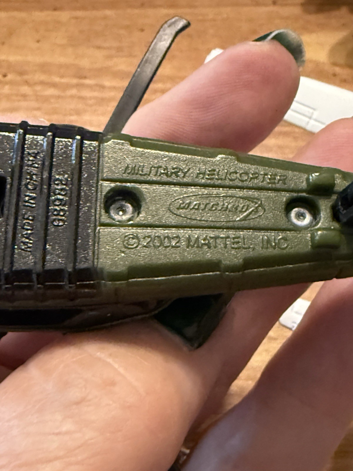 Lot Of 6 Military Miniature Vehicles Metal And Plastic