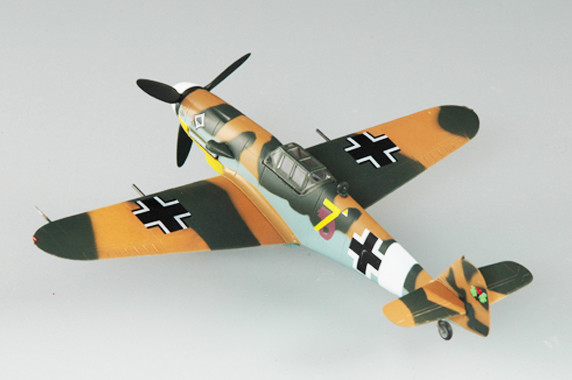 Easy Model 1/72 Germany BF109G-2 III. /JG53 “Pik As” 1943 Tunisia#37252