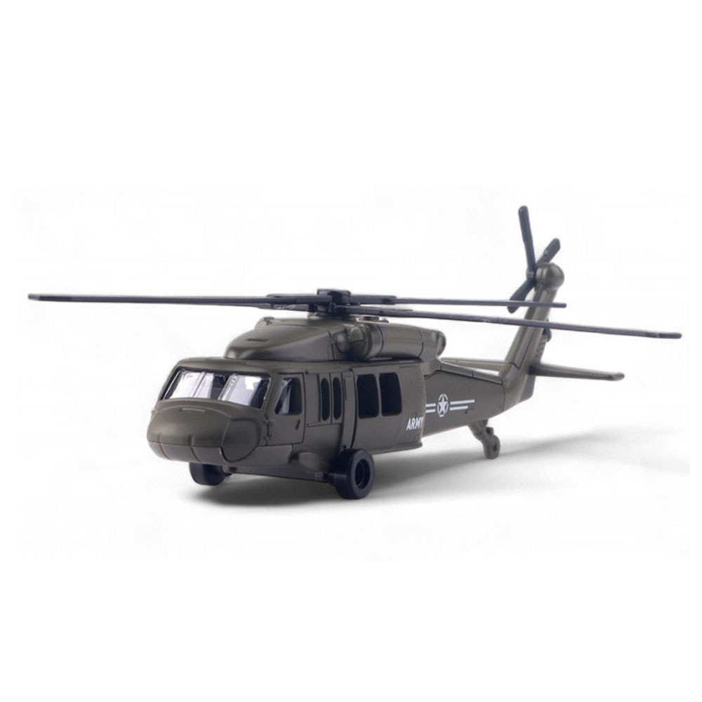 WELLY 8.5″ Black Hawk Helicopter Diecast Model Aircraft