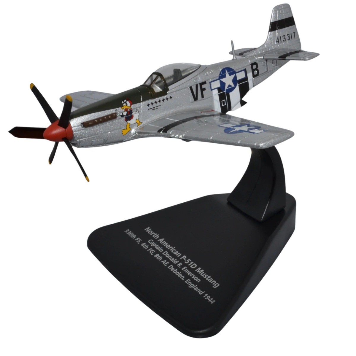 OXFORD DIECAST,Military aircraft Capt.d.r.emerson. 336th Fs 4th Fg. 8th Af. D…