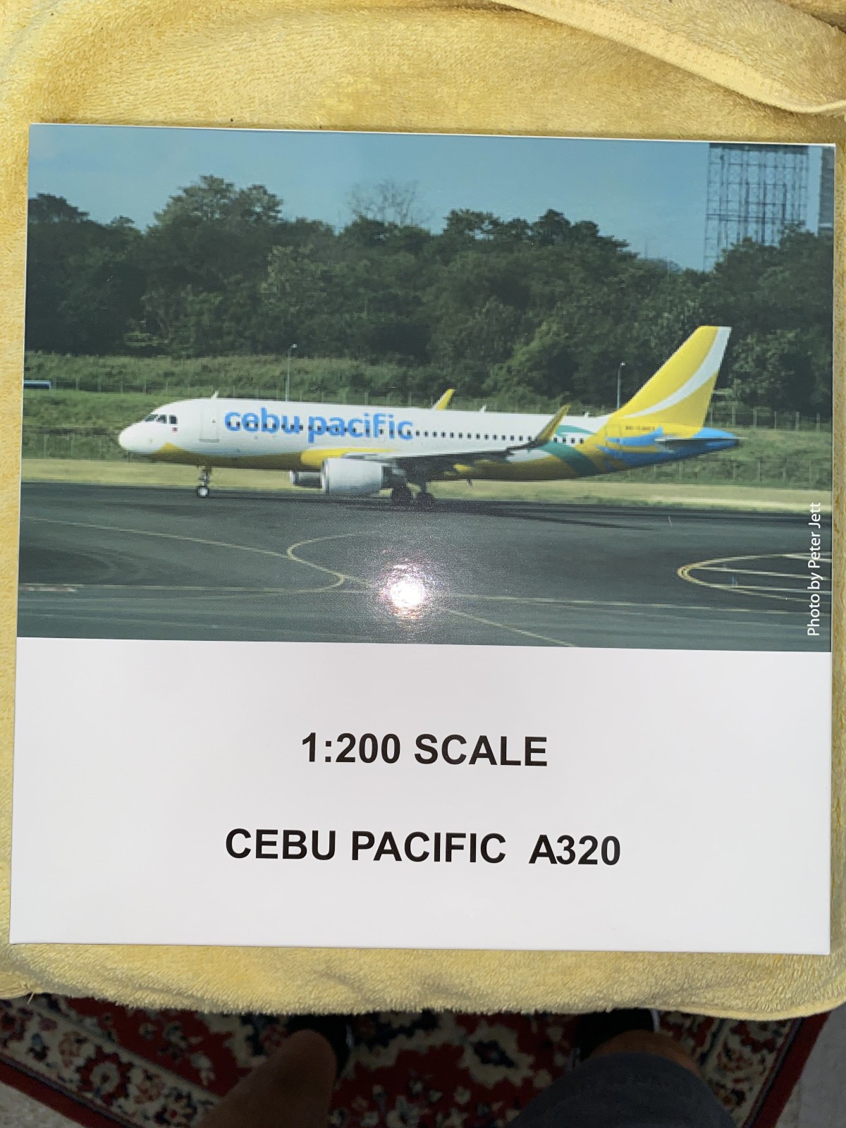 G/Jets – JC Wing. Scale 1:200 Cebu Pacific Airbus A320 Reg RP-C4107