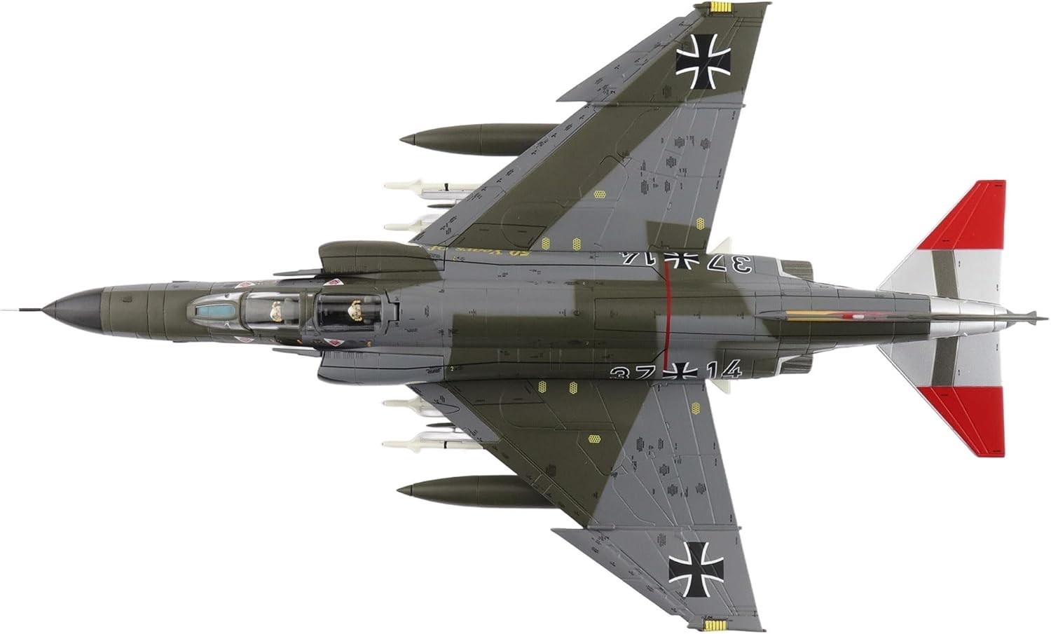 HOBBY MASTER 1/72 F-4F Phantom II German Air Force Phantom 50th Anniversary 2008