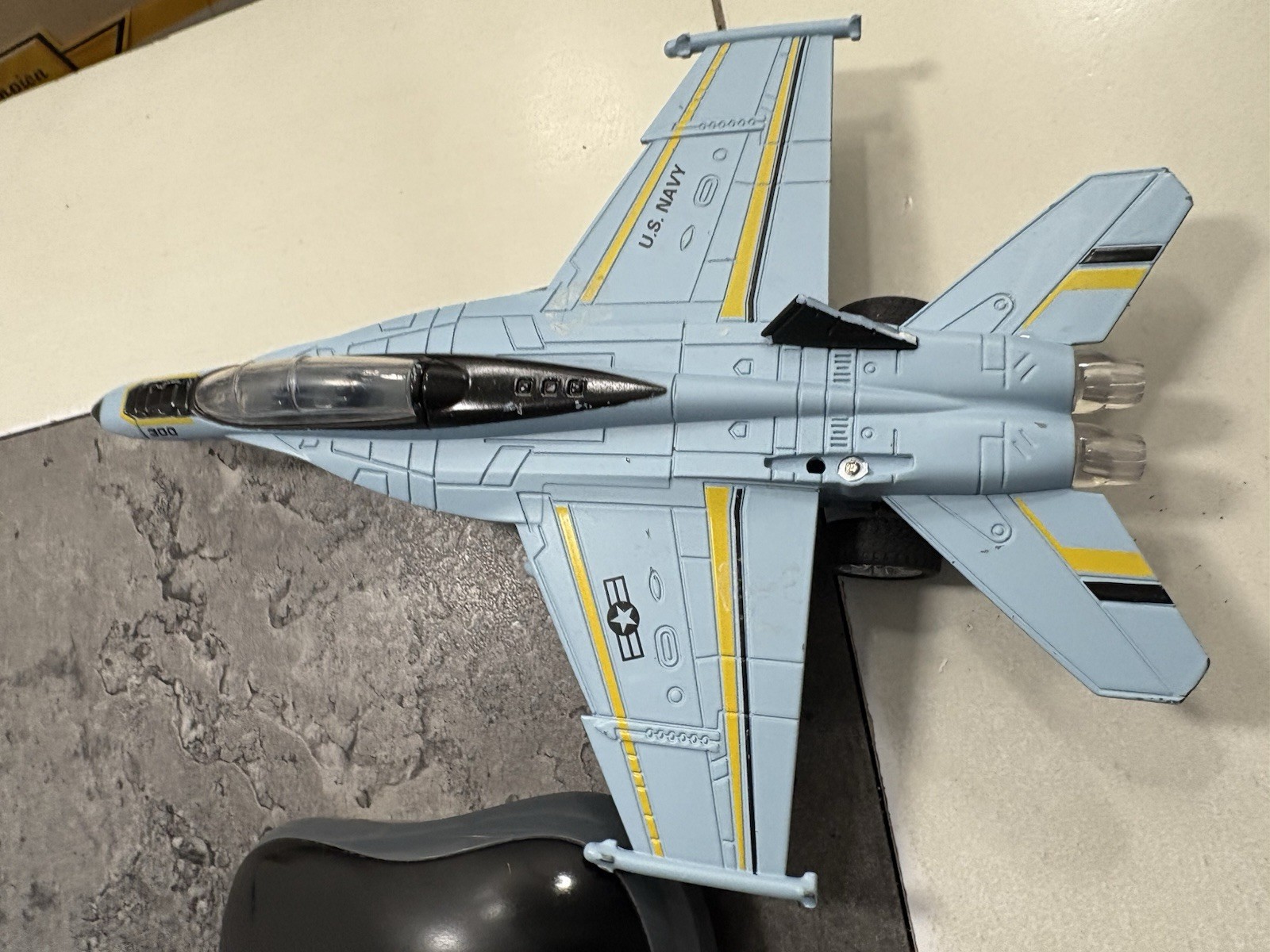 3 Fighter Jet Toys , F14 & F22 &Blue Angel Diecast Planes with Lights & Sounds