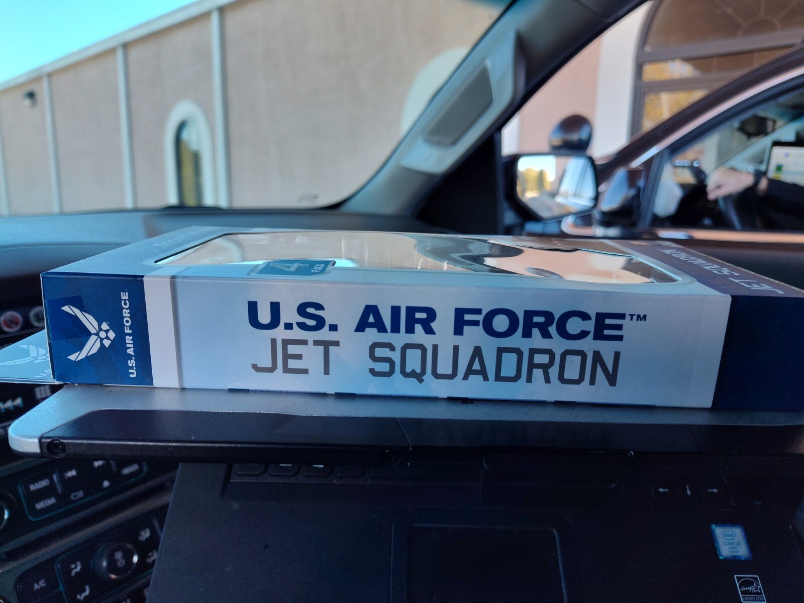 U.S. Air Force Jet Squadron Pull Back Action Diecast Planes 4-Pack NIP Unpunched