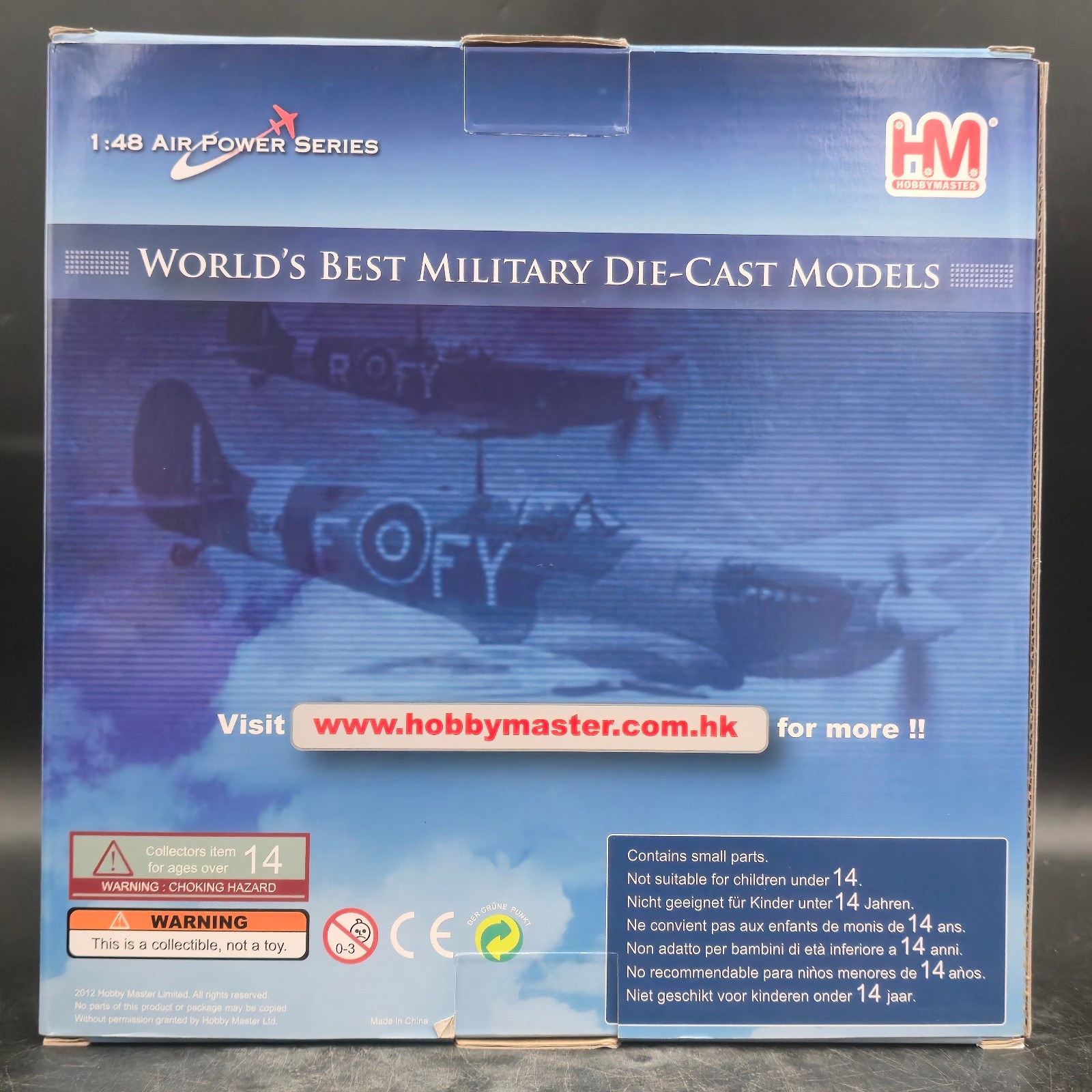 Hobby Master 1:48 Spitfire MK.lX MK392/JEJ Johnnie Johnson June 1944 HA8301 NIB