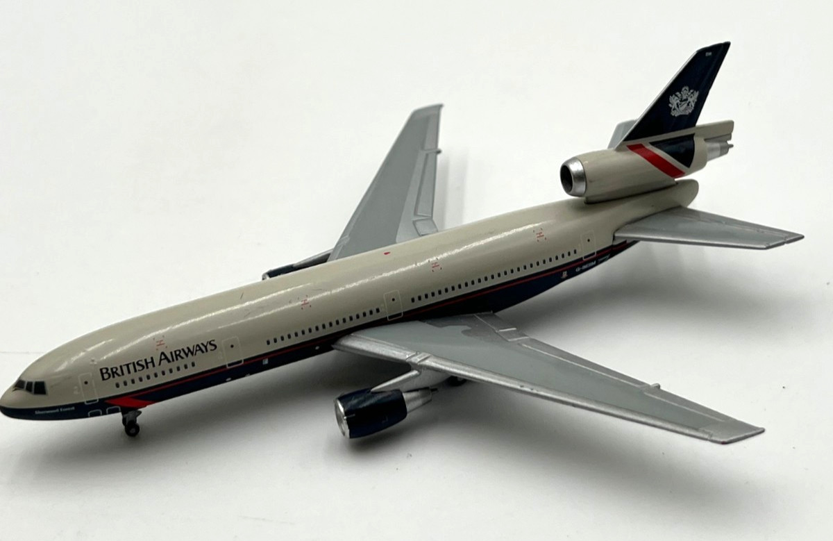 GeminiJets British Airways McDonnell Douglas DC-10-30 1:400 Diecast RARE NIB