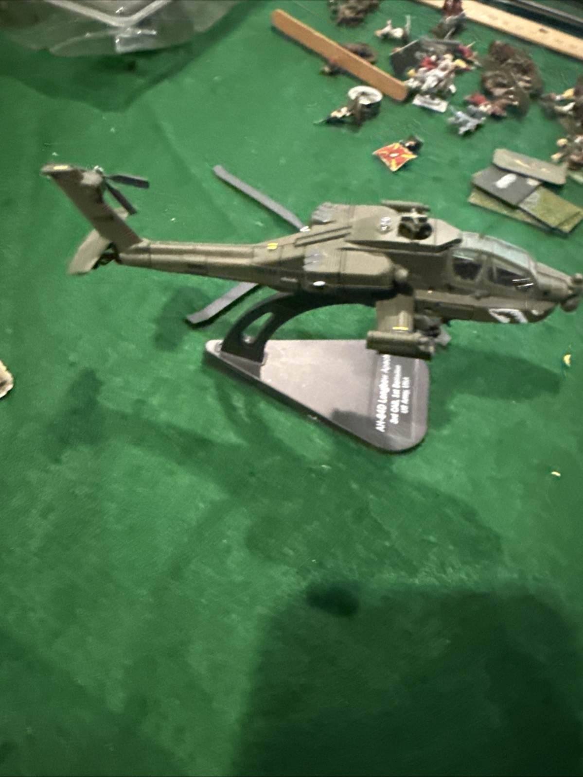 Italeri AH-64D Longbow Apache 1/72 Model US Army 1st Air Cavalry