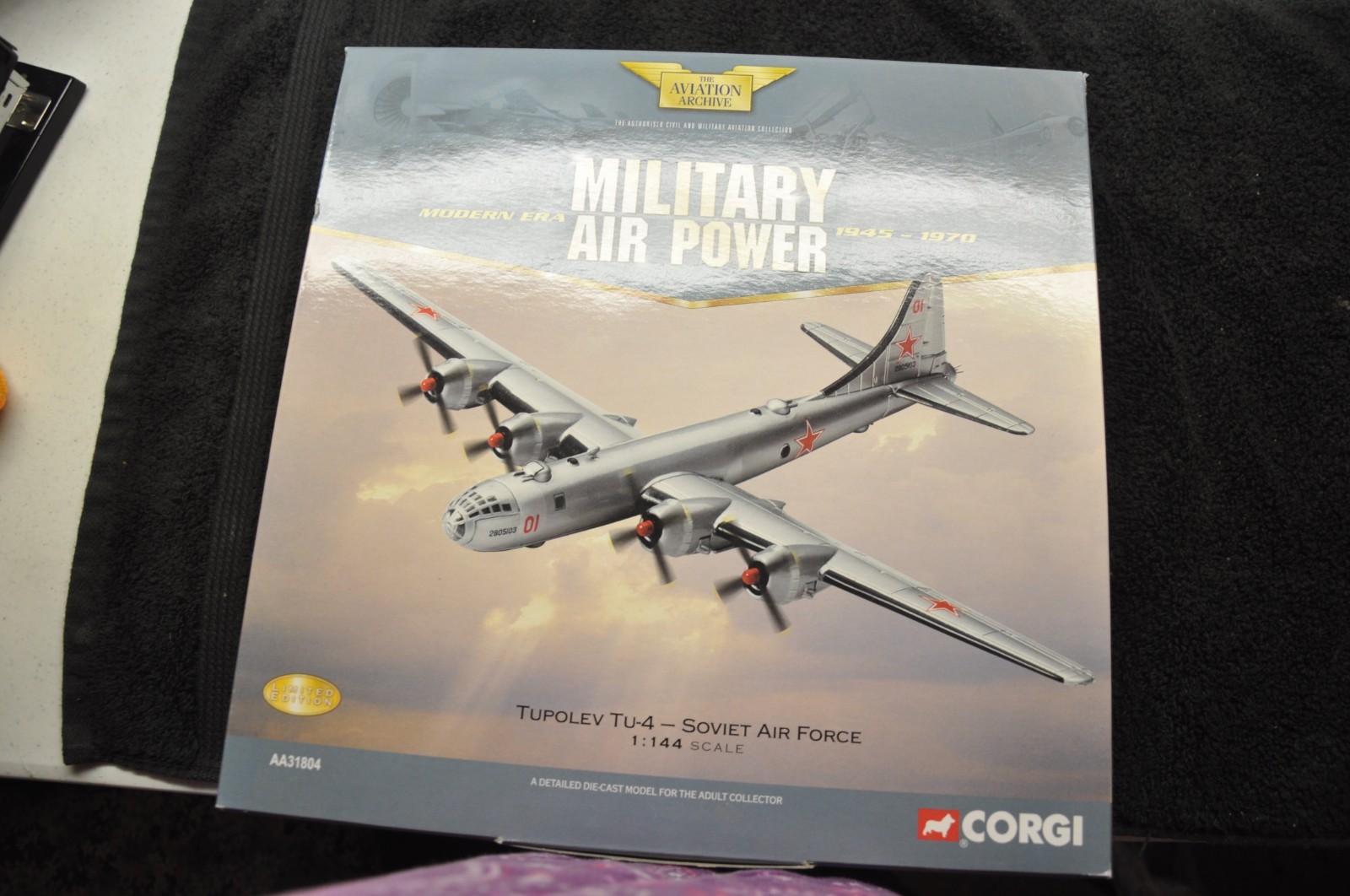 Corgi AA31804 Tupolev TU-4 Soviet Air Force Diecast 1:144 Scale