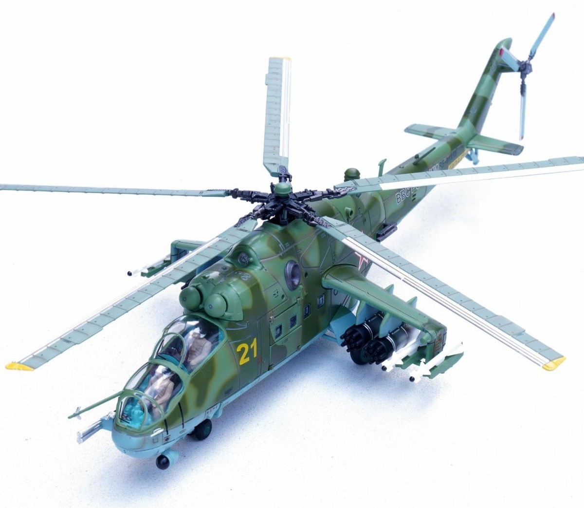 Panzerkampf 1:72 Russian Mil Mi-24P “Hind-F” Attack Helicopter, PZK14005PH