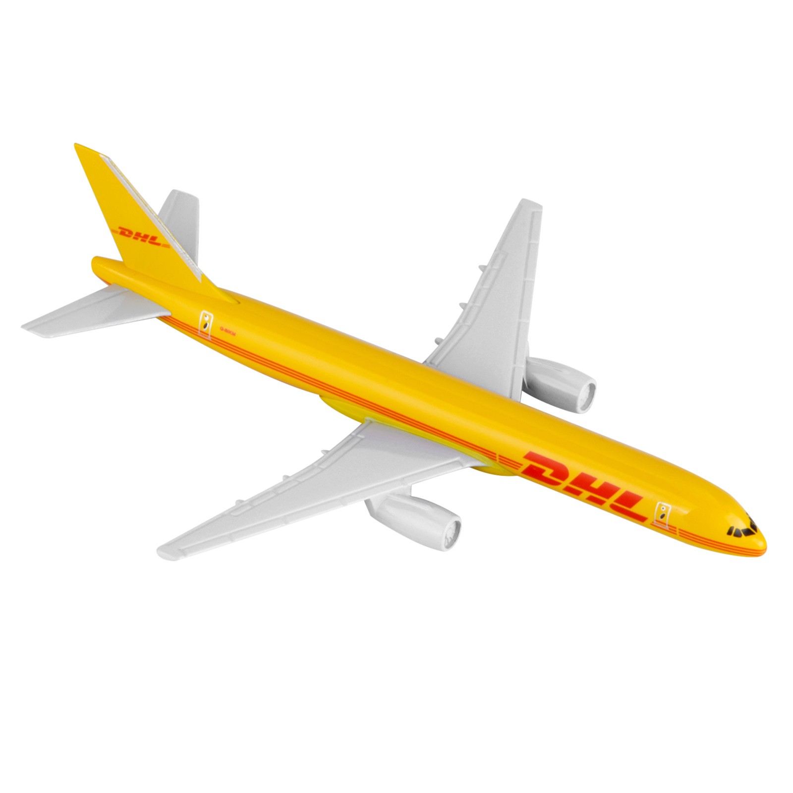 1/400 16cm DHL B757 Cargo Transportation Airplane Model Diecast Plane Display J