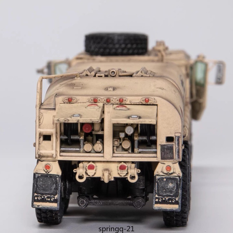 1/72 M978 Oil Tank Truck U.S. Army HEMTT A4 Tanker Truck Finished Model Toy Gift