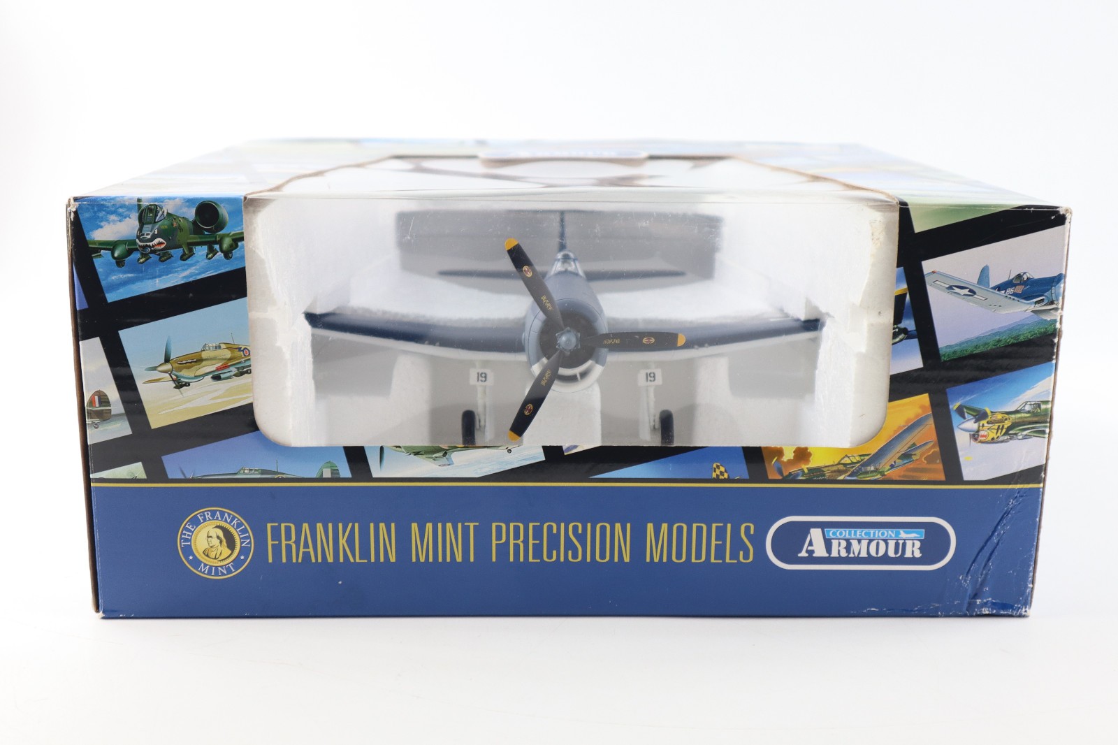 Franklin Mint Armour Collection U.S.Navy F-6F HELLCAT WWII Ace McCambell 1:48