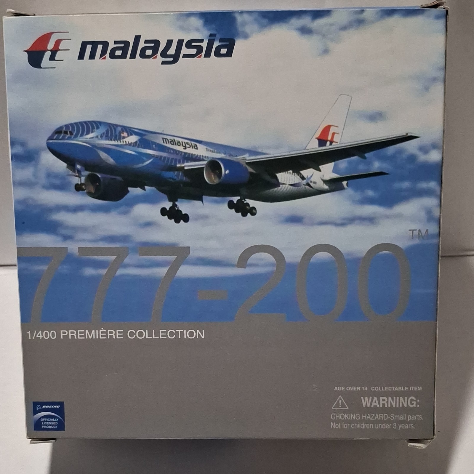 Dragon Wings 1:400 Boeing 777-200 Malaysia Airlines Limited Edition Model