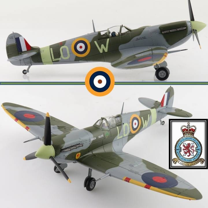 Hobby Master 1/48 Supermarine Spitfire Mk V RAF No.602 Sqn, Paddy Finucane, 1942
