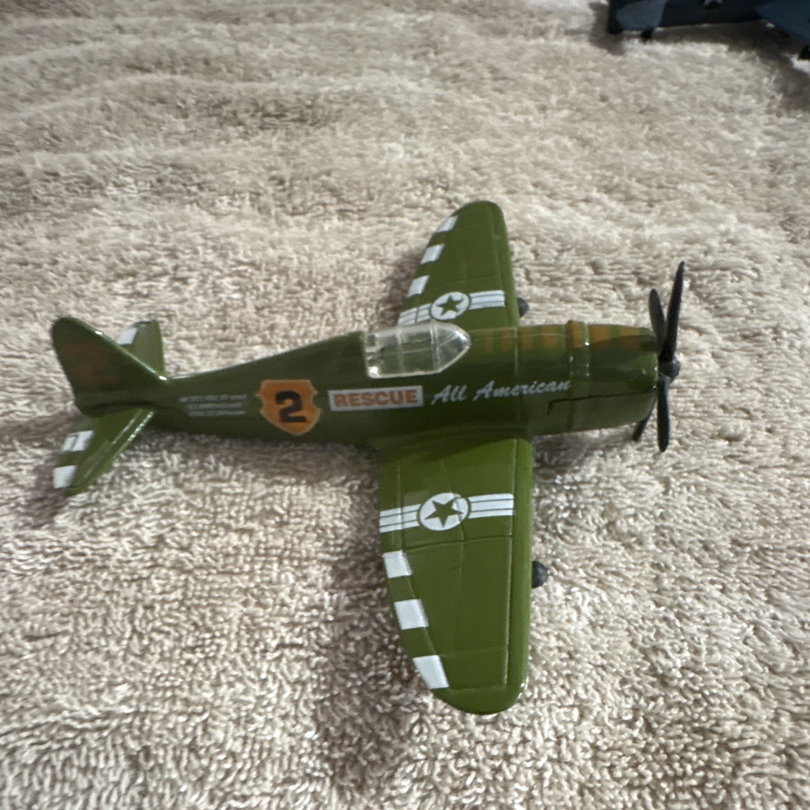 Lot of 6 Diecast Toy Military Aircraft Planes & Jets, US Navy, Multicolor